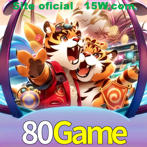 Imagem promocional da 80Game mostrando a plataforma e suas vantagens